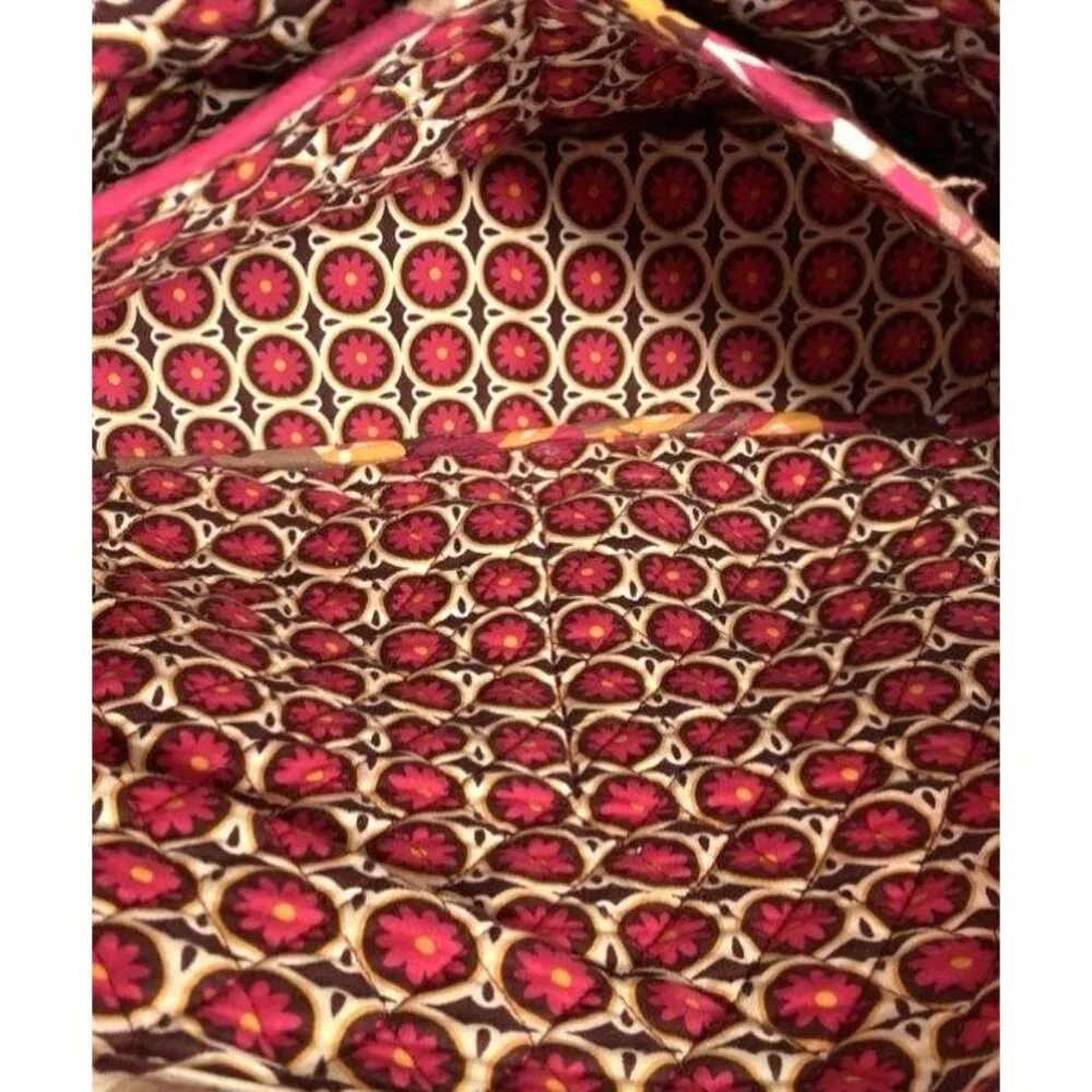 Vera Bradley Quilted Laptop Floral Crossbody‎ Bag